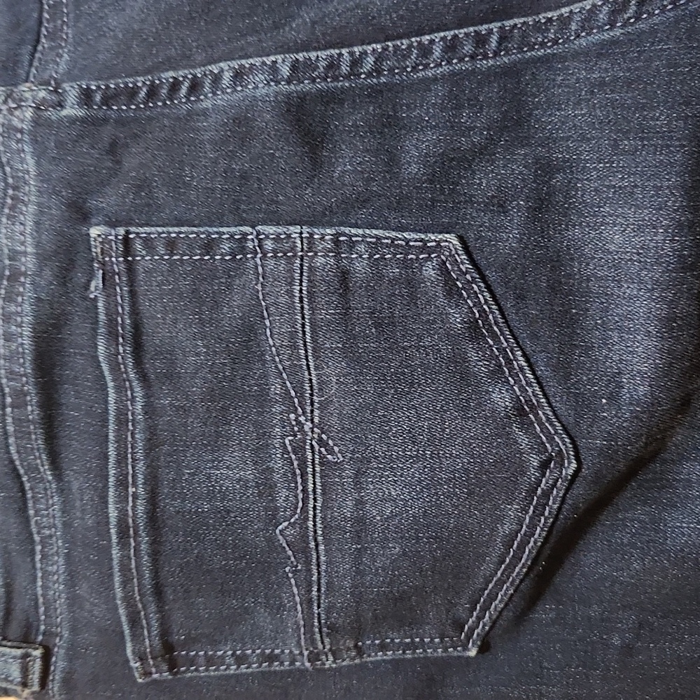 New York & Company Soho Dark Blue Skinny Jeans Size 8 T - Picture 4 of 4